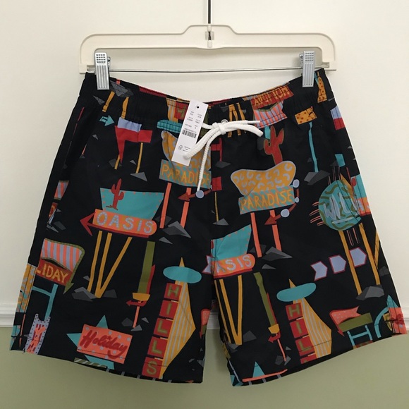 NWT J. Crew Liberty 6” Men’s Swim Trunks - Picture 6 of 9